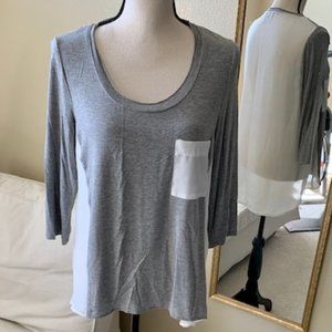 H by Bordeaux 3/4 sleeve top